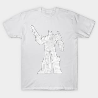 Optimus Prime - Écorché (lineart) T-Shirt